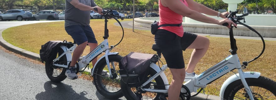 Oahu : balade en vélo électrique à Honolulu et randonnée à Diamond Head
