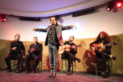Madryt: Tablao de La Villa Flamenco Show z drinkiem