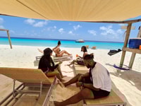 Willemstad, Klein Curaçao Beach Boat Cruise with an Open Bar - Housity