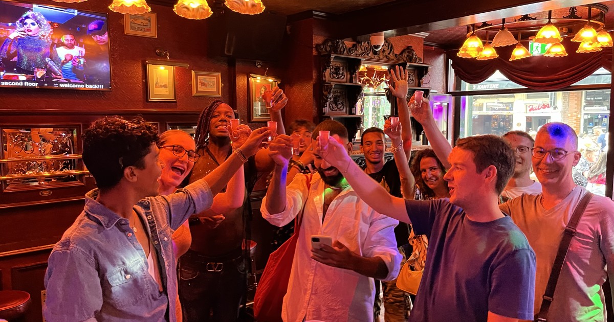Amsterdam: 2-Hour Guided Gay Bar Pub Crawl | GetYourGuide