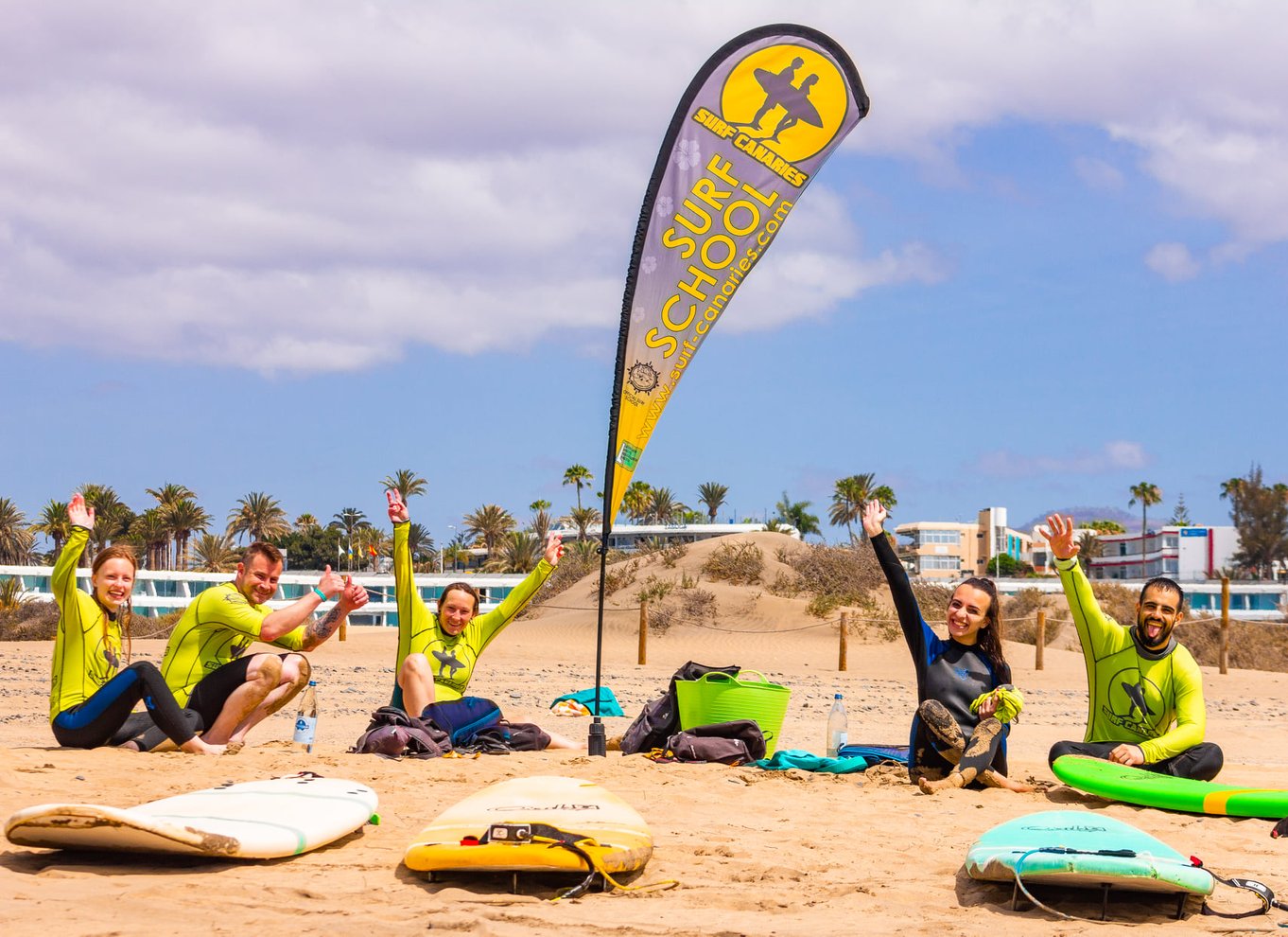 Playa del Inglés: Surfkursus for begyndere