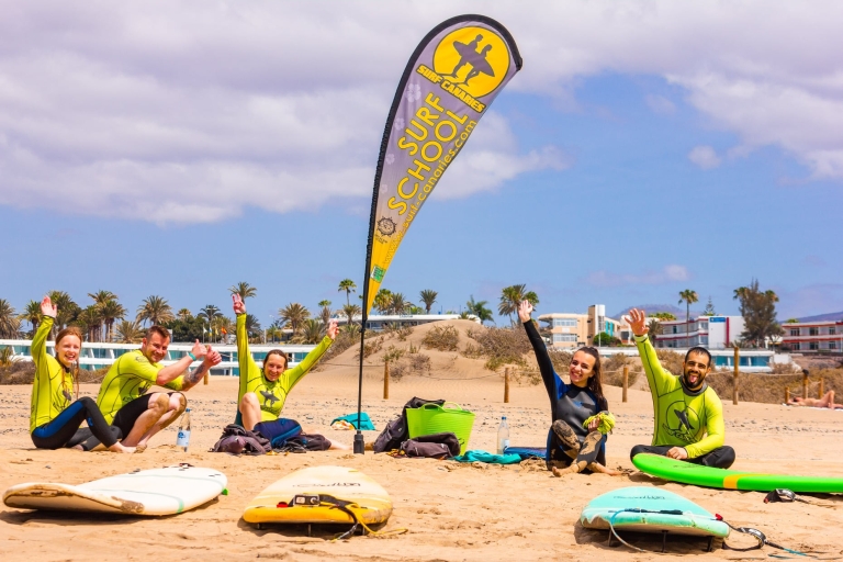 5-godzinna szkoła surfingu w Playa del Inglés - doświadczenie nie jest wymagane5-godzinna szkoła surfingu w Playa del Inglés — nie jest wymagane doświadczenie