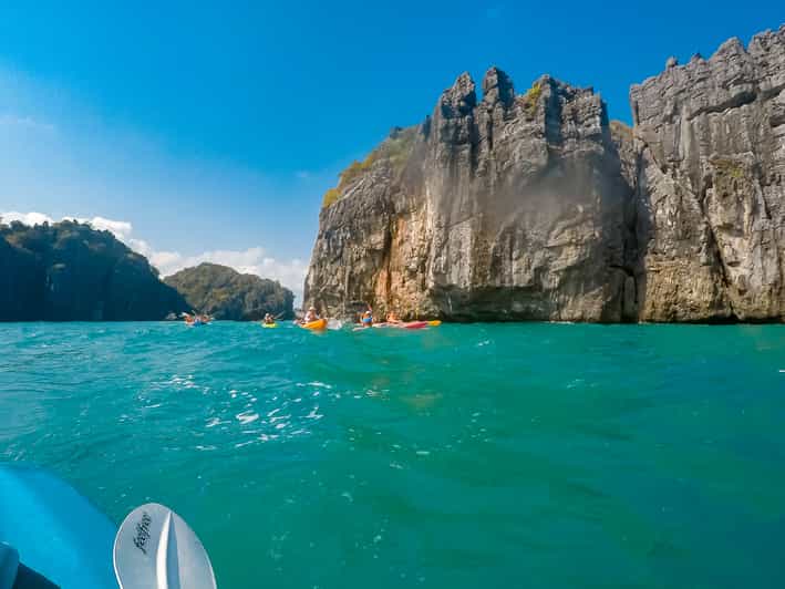 Parc marin d'Ang Thong journée de kayak et de snorkeling GetYourGuide