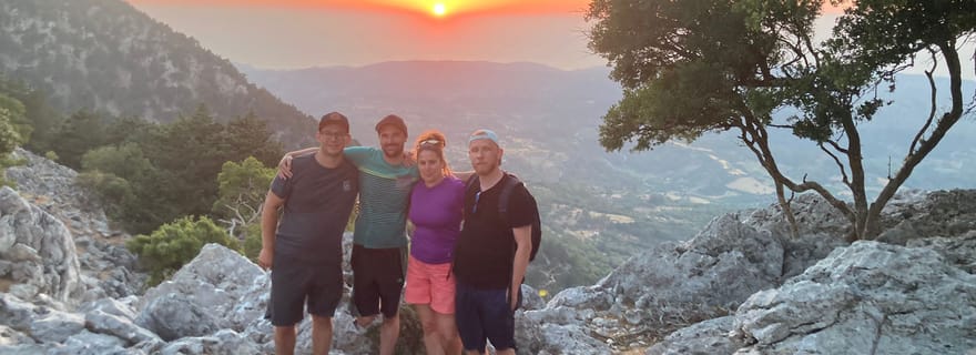 Rhodes : Randonnée Salakos-Profitis Ilias avec coucher de soleil