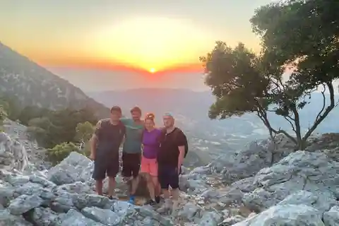 Rhodes: Salakos-Profitis Ilias Hike with Sunset