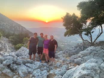 Rhodes: Salakos-Profitis Ilias Hike with Sunset