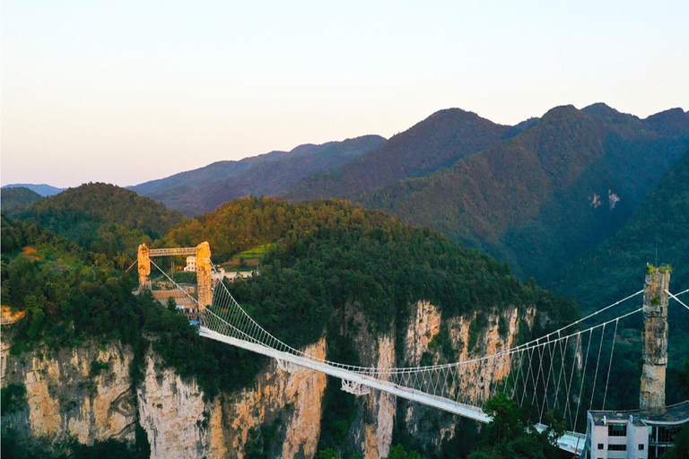 Zhangajiajie Grand Canyon Glass Bridge Ticket & Zip line