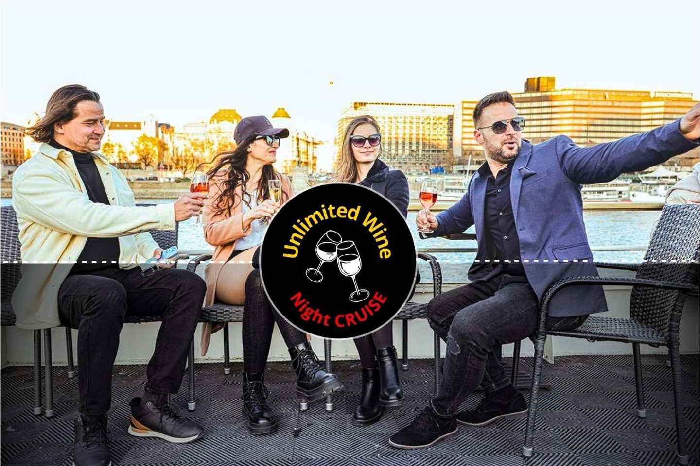 Budapest: Danube River Cruise with Unlimited Rosé Wine