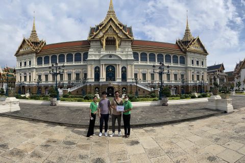 Bangkok: tour guidato a piedi del Grand Palace e del Wat Phra Kaew