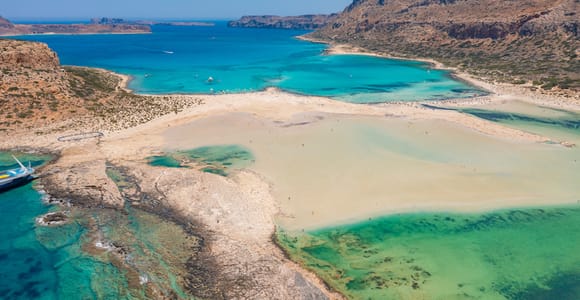 Von Heraklion aus: Kreuzfahrt zur Lagune von Balos und zur Altstadt von Chania