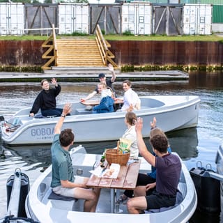 Odense: Self-drive Boat Tour