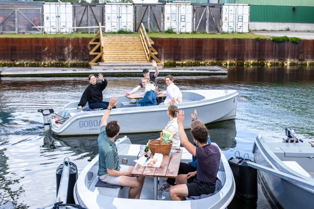 Visit GoBoat Odense Self-drive Boat Tour in Odense, Denmark