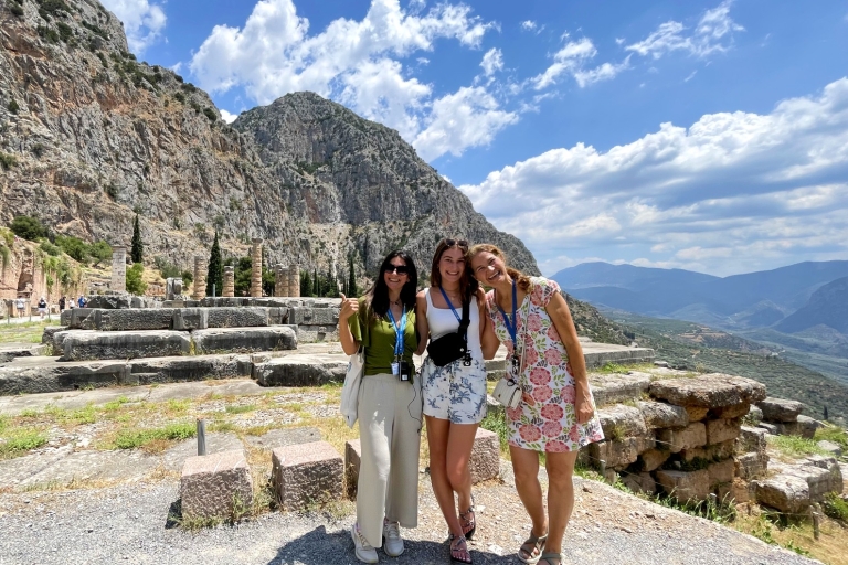 Desde Atenas: excursión de un día con varias paradas a Delfos con visita guiada