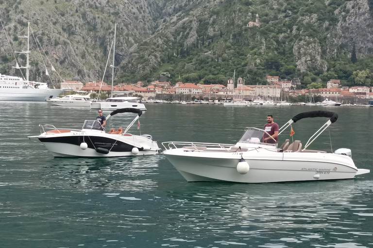 Kotor: excursion en hors-bord vers la grotte bleue et Notre-Dame des Rochers