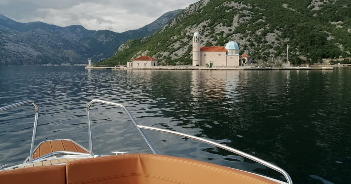 Kotor: Speedboat Trip To Blue Cave And Our Lady Of The Rocks | GetYourGuide