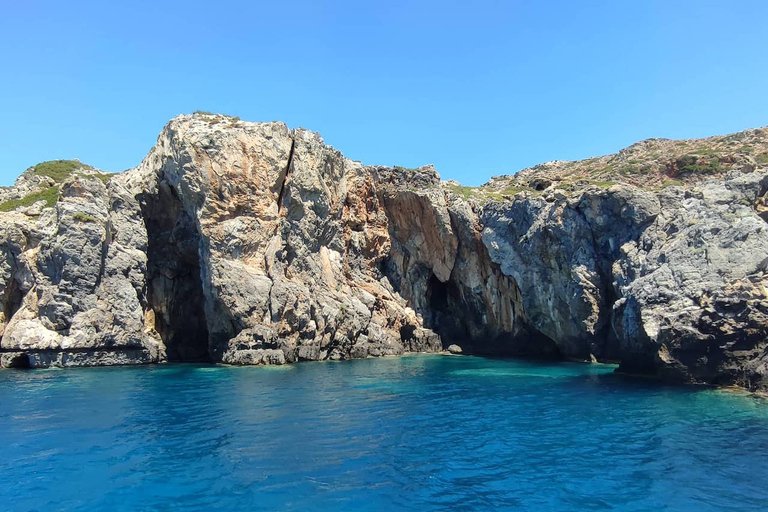 Heraklion: Preveli Palm Beach Boat Trip &amp; Rethymno Town TourPickup from Anisaras, Analipsi &amp; Gouves