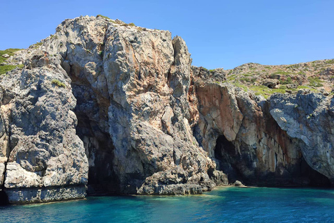 Heraklion: Preveli Palm Beach Boat Trip &amp; Rethymno Town TourPickup from Anisaras, Analipsi &amp; Gouves