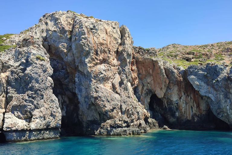 Heraklion: Preveli Palm Beach Boottocht & Rondleiding door de stad RethymnoOphalen bij: Heraklion, Amoudara, Agia Pelagia en Kokini Hani