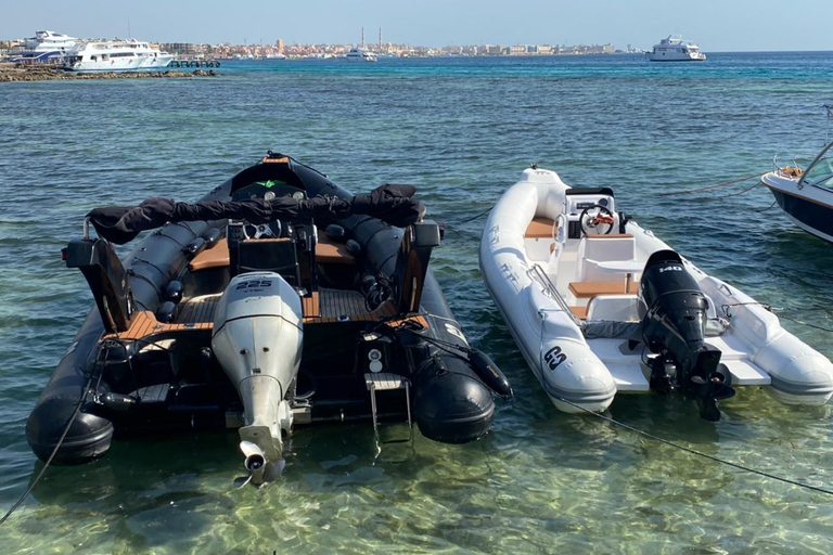 Giftun-Inseln: Speedboat-Transfer mit HotelabholungGruppentour mit Abholung in Hurghada