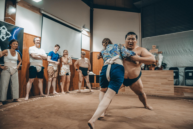 Osaka: Sumo Show Experience with Former Pro-wrestlers