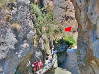 Da Kalkan: Escursione alla gola di Saklikent e alla cascata di Gizlikent