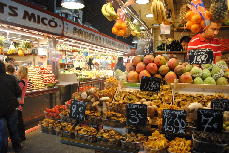 Recorrido a pie por los mercados: La Boquería, degustaciones y másLa Boquería, Degustaciones y Más