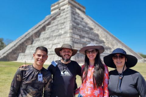 De Mérida: visite de Chichén Itzá et du cénote avec déjeuner buffet