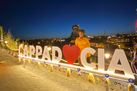 Cappadocië zonsondergang en nachttour met diner