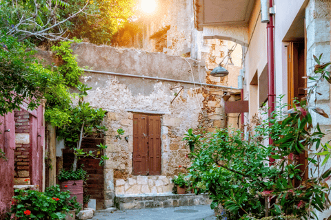 From Heraklion: Chania Town, Kournas Lake, and Rethymno TourGerman Tour: Pickup from Agia Pelagia, Lygaria