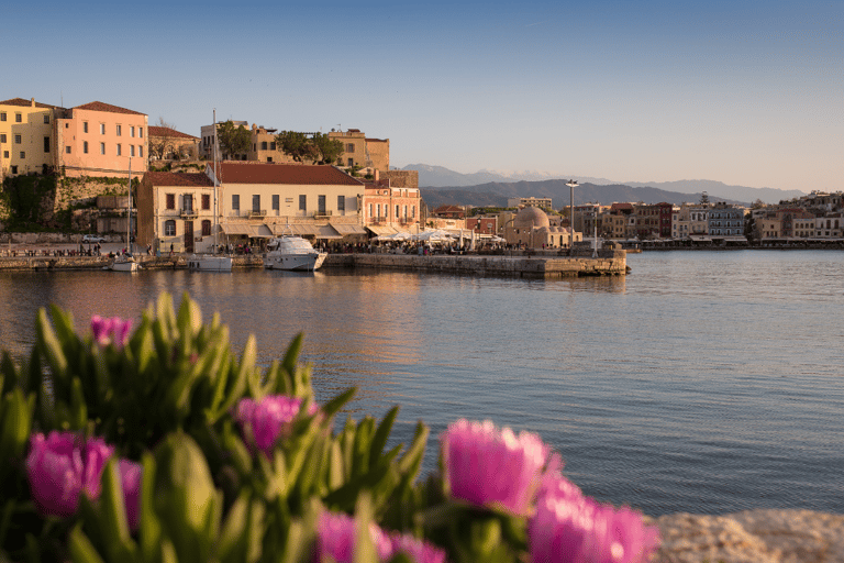 From Heraklion: Chania Town, Kournas Lake, and Rethymno TourGerman Tour: Pickup from Agia Pelagia, Lygaria