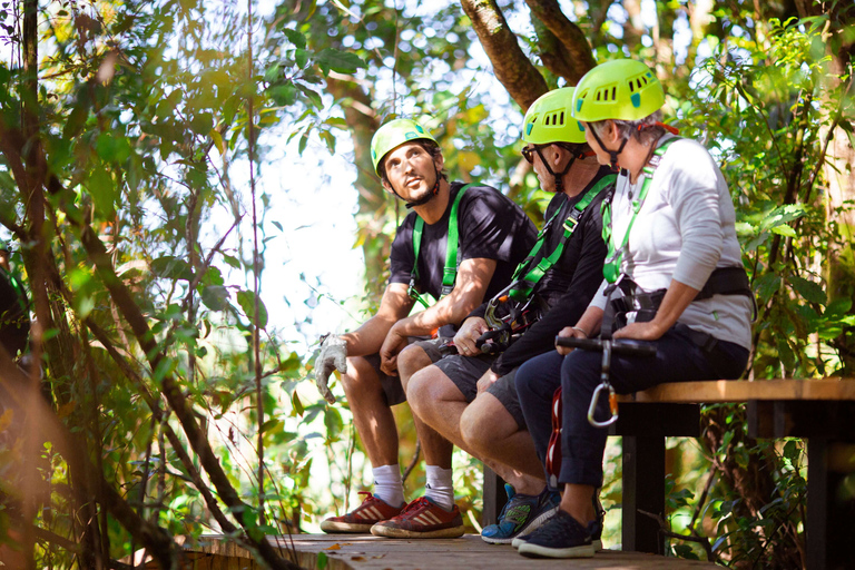 Okere Falls: Zipline über Wasserfälle erleben