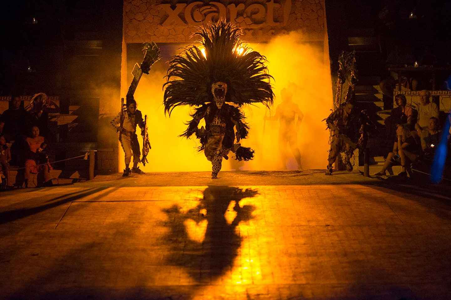 wheelchair accessible things to do in playa del carmen | watch mexican history unfold at xcaret park