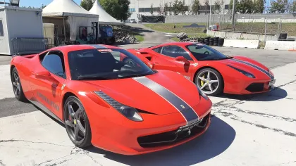 Mailand: Testfahrt mit einem Ferrari 458 auf der Rennstrecke mit Video