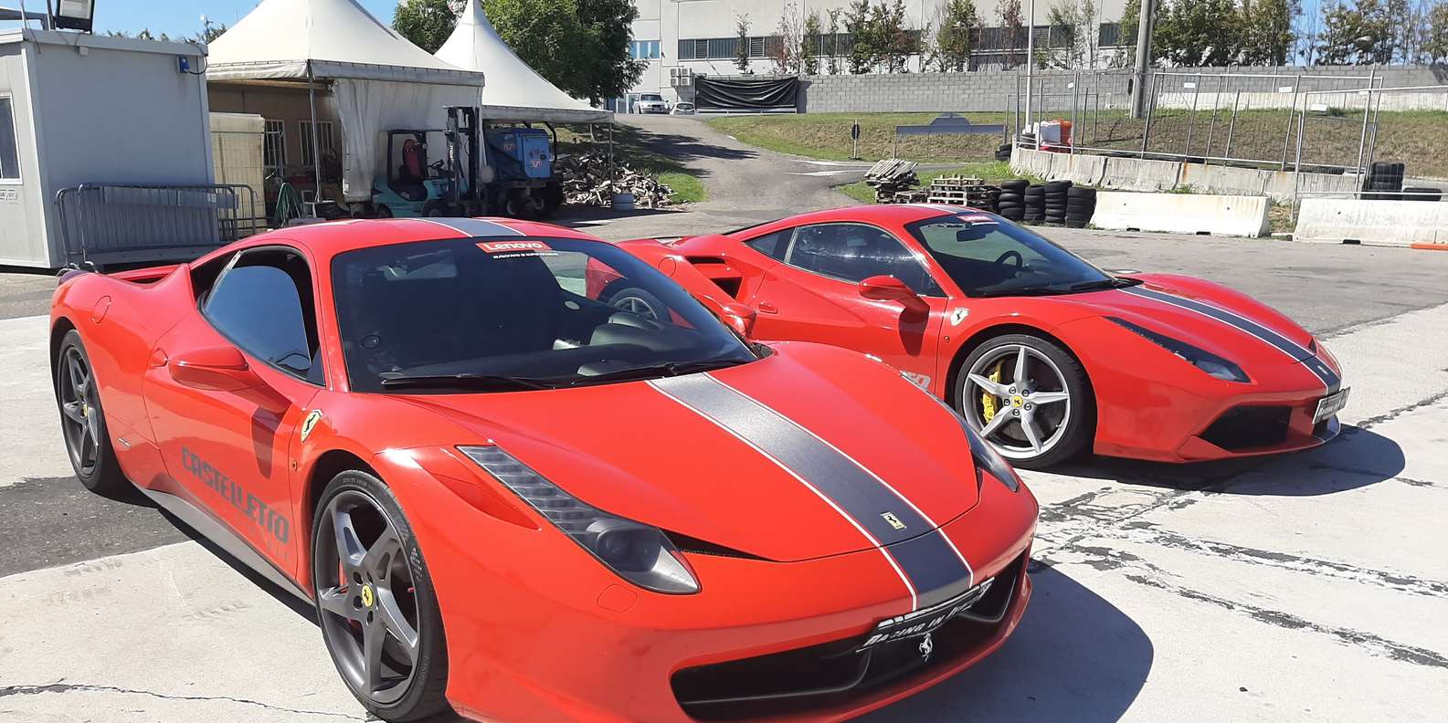 Ferrari 458 Italia Spider Yellow