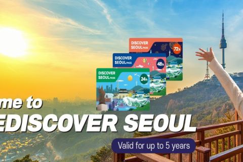 Seoul City Pass & Transportation Card with 100+ Attractions