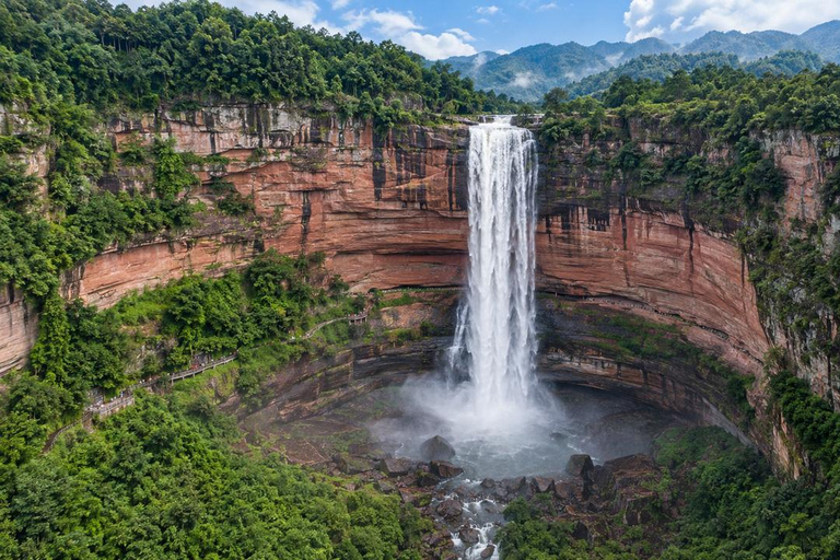 Chongqing: Simian Mountain Tickets & Scenic Experiences Simian Mountain: Admission + Honghai Lake Cruise
