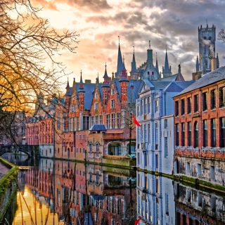 Bruges: Guida e audio in-app per l'introduzione della città