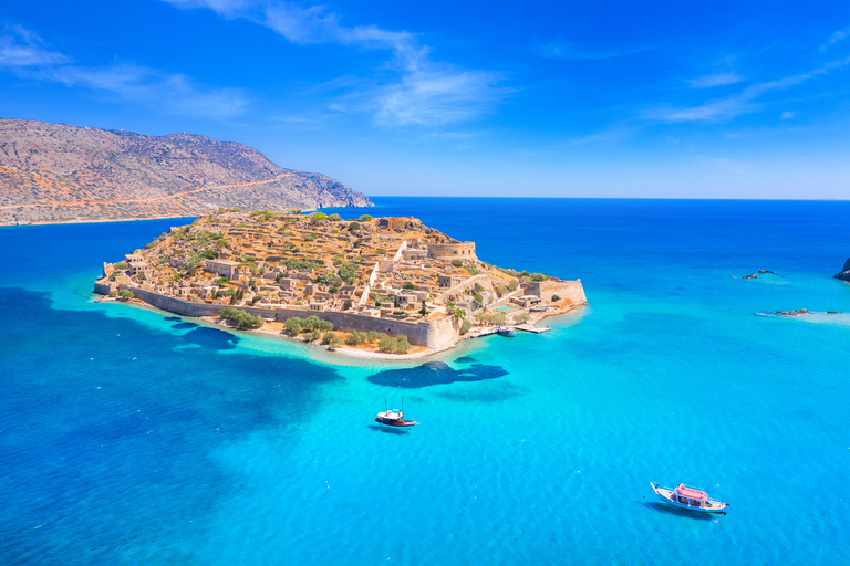 From Ag. Nikolaos: Spinalonga & Kolokytha Cruise with Lunch
