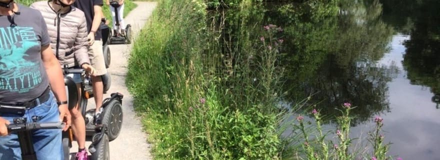 Nettetal: visite en Segway des lacs Krickenbecker, de la forêt et du château