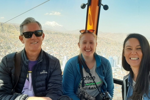 La Paz: Stadtrundgang mit Seilbahnfahrt und Highlights15 Uhr Tour