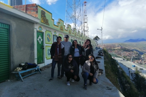 La Paz: stadswandeling met hoogtepunten met kabelbaan15.00 uur rondleiding