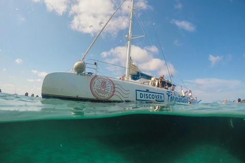 Ibiza: Formentera Sailing Catamaran with BBQ & Snorkeling