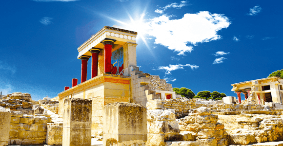 Knossos et Héraklion historique avec le vieux marché