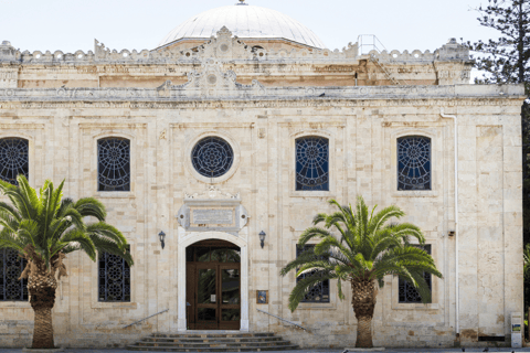 De Heraklion: Passeio pelo centro histórico da cidade e Palácio de KnossosServiço de busca em Heraklion, Amoudara e Kokini Hani