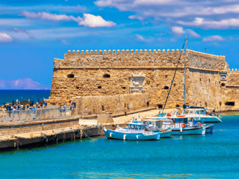 From Heraklion: Historical Center City Tour & Knossos Palace