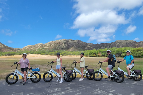 Oahu: Diamond Head E-bike Scenic RideHonolulu: Passeio panorâmico de Diamond Head E-bike