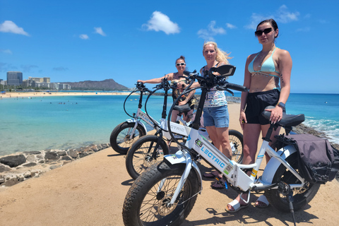 Oahu: Diamond Head E-bike Scenic RideHonolulu: Passeio panorâmico de Diamond Head E-bike