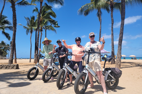 Oahu: giro panoramico in bici elettrica Diamond HeadHonolulu: Giro panoramico in e-bike del Diamond Head