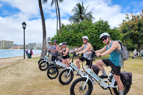 Oahu: Diamond Head E-bike Scenic RideHonolulu: Passeio panorâmico de Diamond Head E-bike