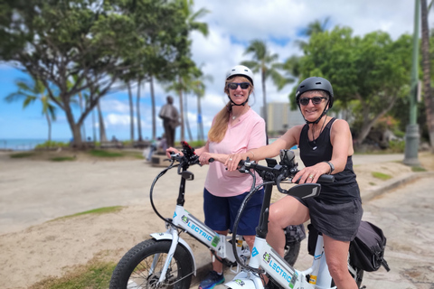 Honolulu: balade panoramique en vélo électrique Diamond Head